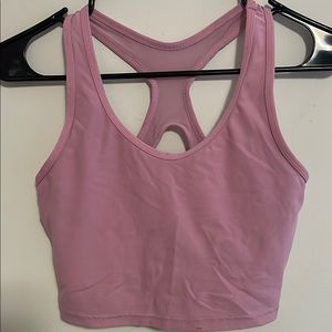 Women's Pink Racerback Sports Bra